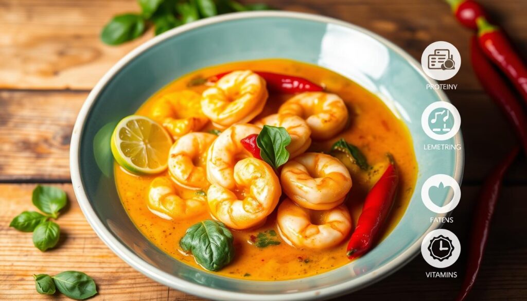 Valeurs nutritionnelles crevette curry coco Valeurs nutritionnelles crevette curry coco