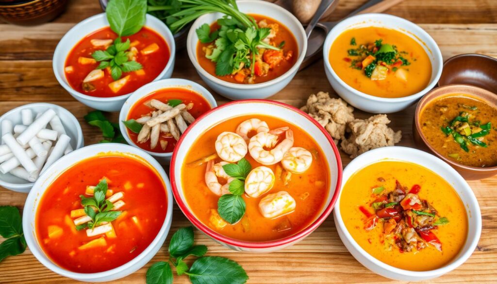 Variétés de curry thaï pour curry crevettes Variétés de curry thaï pour curry crevettes