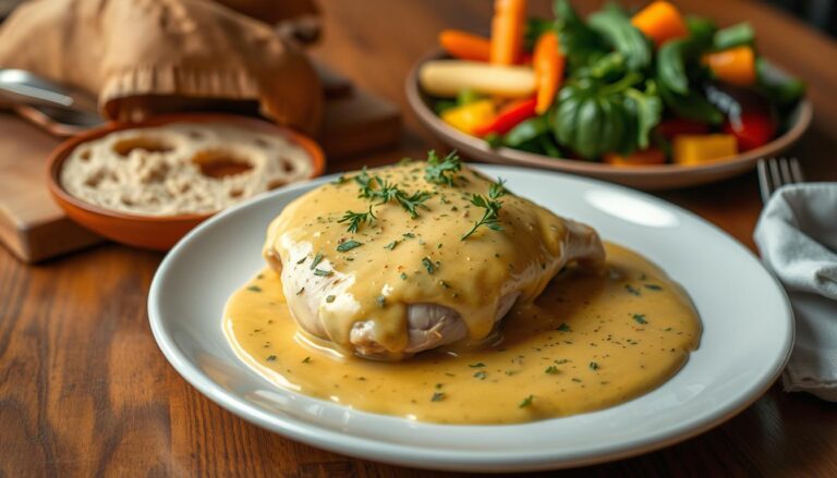 recette du poulet à la moutarde