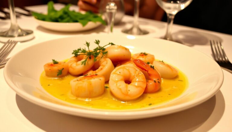 recette noix de saint-jacques et crevettes à la crème
